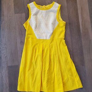 Lace-front A Line Dress